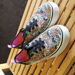 Women's Bobs cat print sneakers 7.5